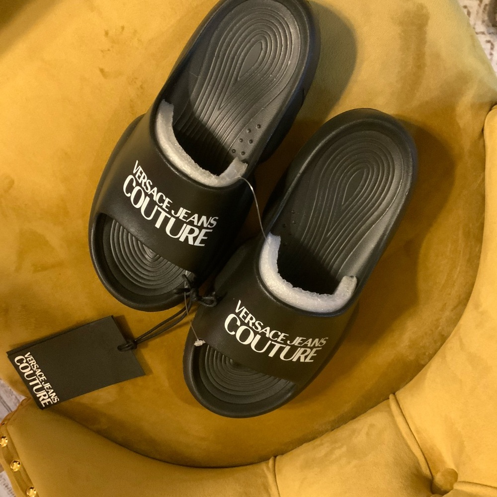 Versace Jeans Couture Slides New in Box